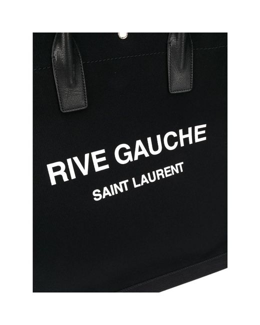 Saint Laurent Black Shopping Bags