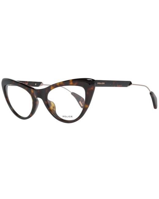 Police Black Glasses