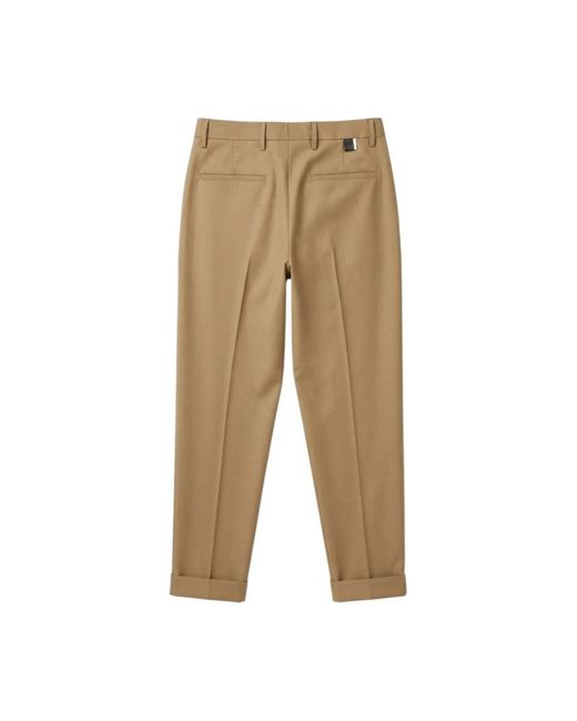 Low Brand Natural Suit Trousers for men