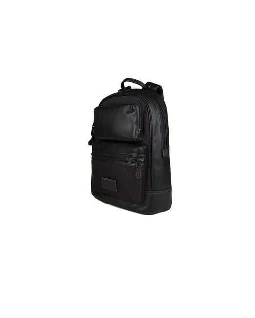 COACH Black Backpacks for men