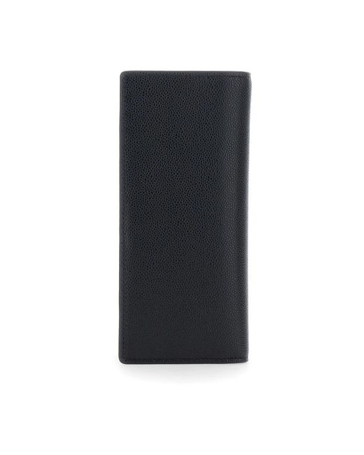 Tod's Accessoires ,Zwart ,Leer P.F. Verticale Wallet in het Black voor heren