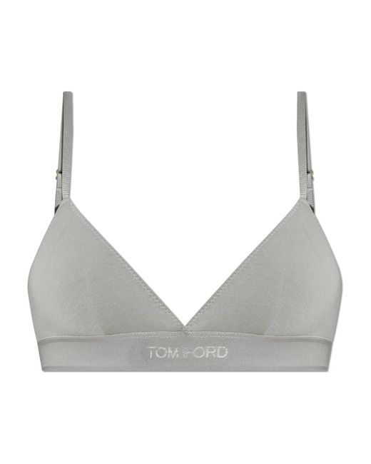 Tom Ford Bh Met Logo in het Gray