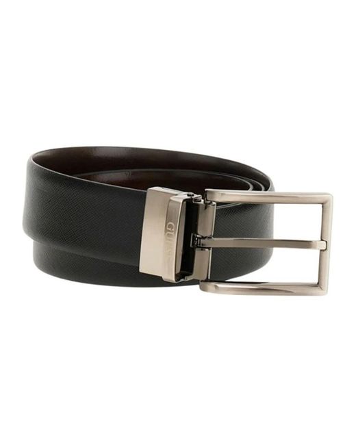Belts di Guess in Black da Uomo