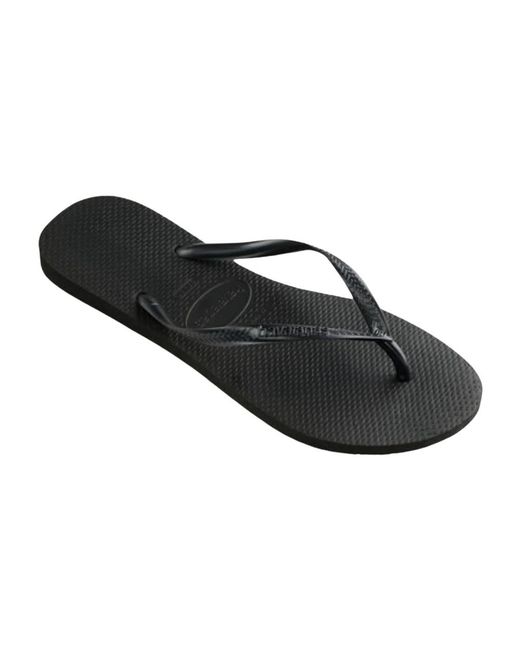 Havaianas Black Flip Flops