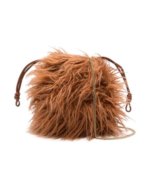 Clutches di Dries Van Noten in Brown da Uomo