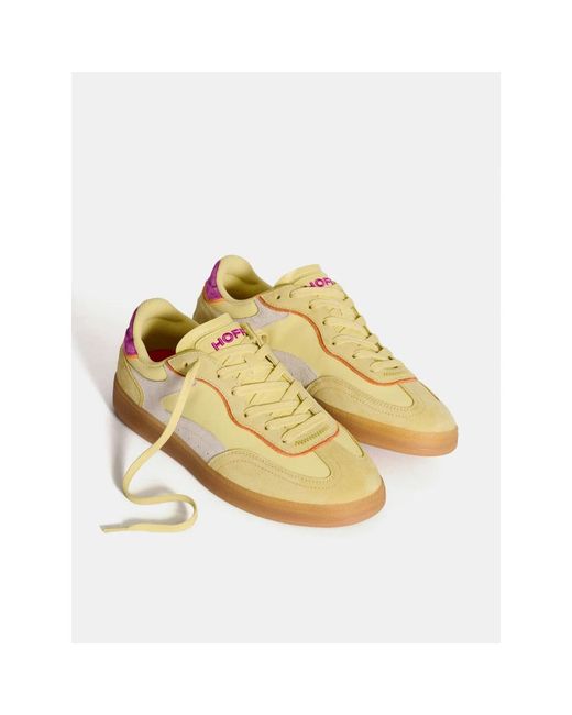 HOFF Schoenen ,Geel ,Sneakers in het Metallic