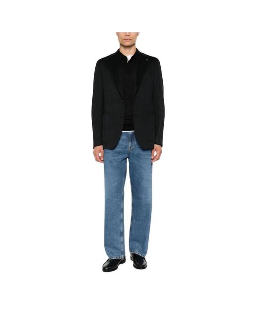 Tagliatore Black Blazers for men