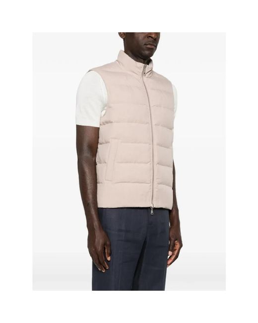 Vests Eleventy de hombre de color Natural