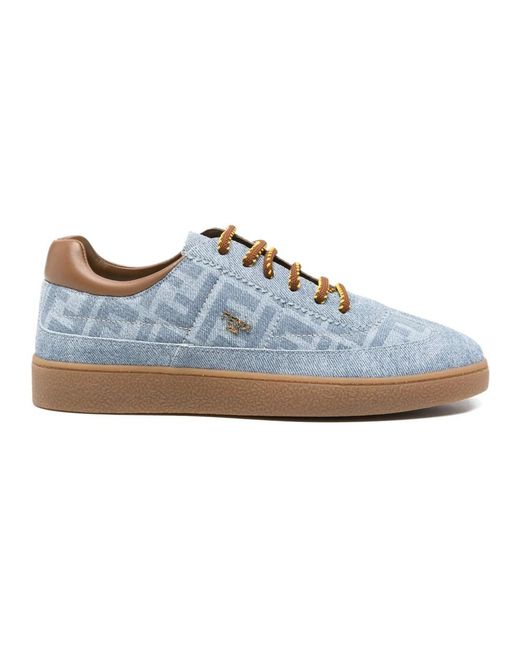 Fendi Blue Sneakers