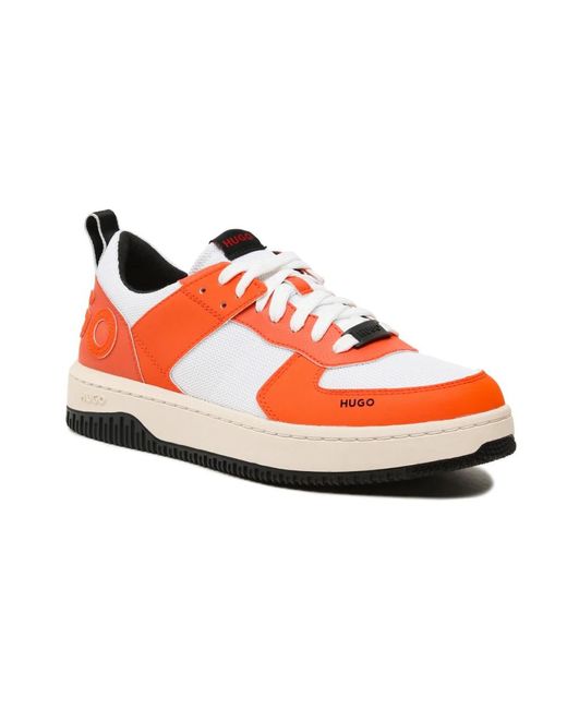 HUGO Red Sneakers for men