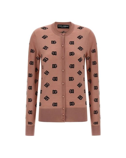 Cardigans Dolce & Gabbana en coloris Brown