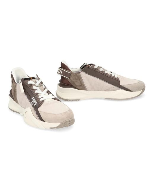 Fendi Brown Sneakers for men