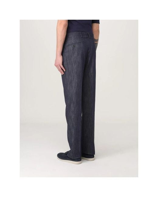 Suit Trousers di Lardini in Blue da Uomo