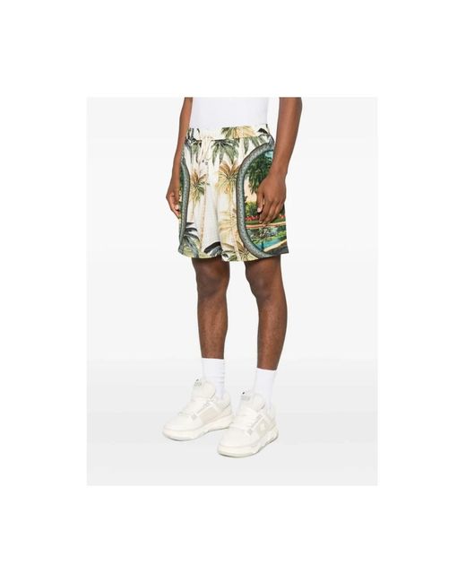Amiri Green Short Shorts for men