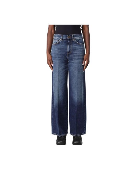 PT01 Blue Wide Jeans