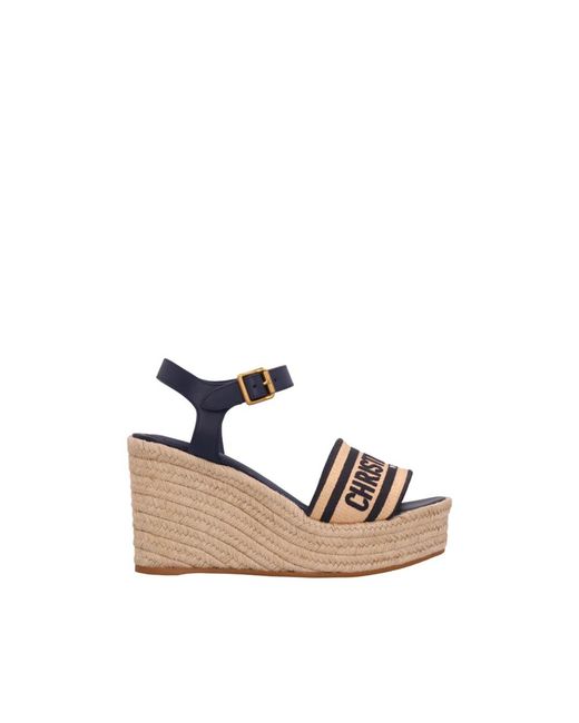 Dior Natural Wedges