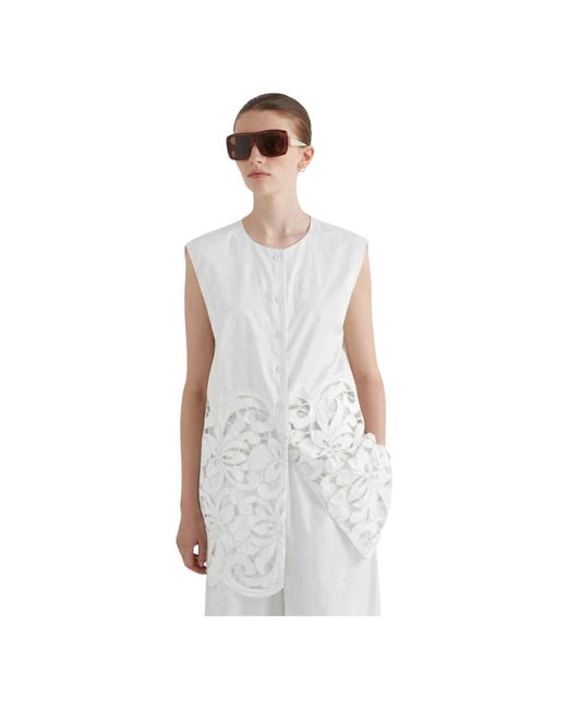 Blouses MEIMEIJ de color White