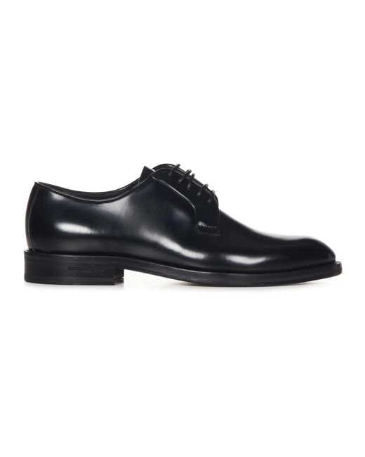 DSquared² Black Laced Shoes for men