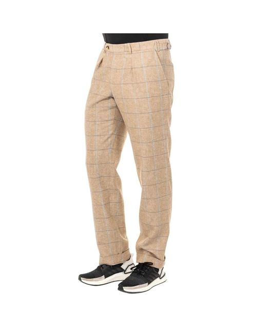 La Martina Natural Straight Trousers for men