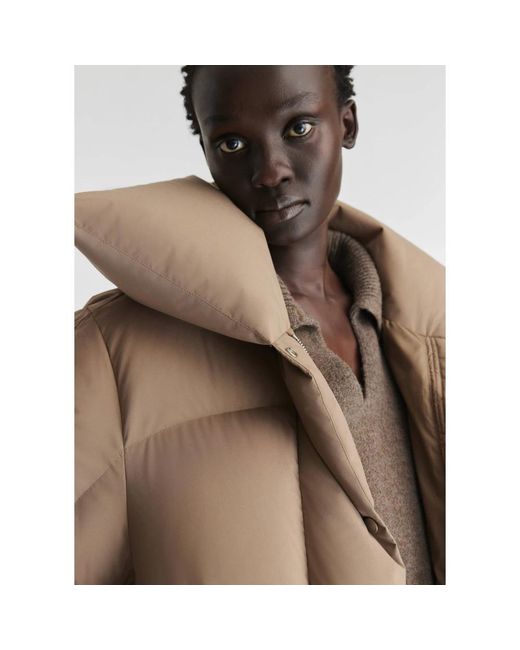 Axel Arigato Jassen ,Bruin ,Mist Puffer Jacket in het Brown