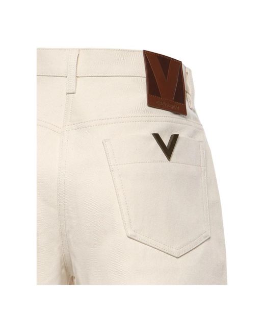 Valentino Garavani Natural Denim Shorts