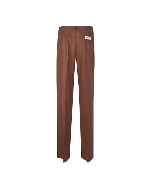 hinnominate Brown Wide Trousers