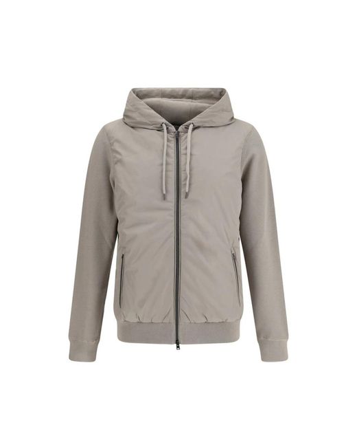 Zip-Throughs di Herno in Gray da Uomo