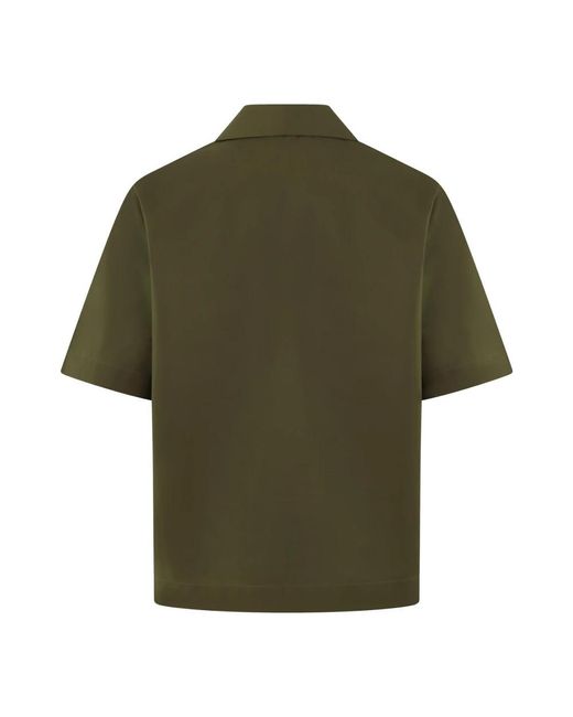 Givenchy Green Short Sleeve Shirts for men