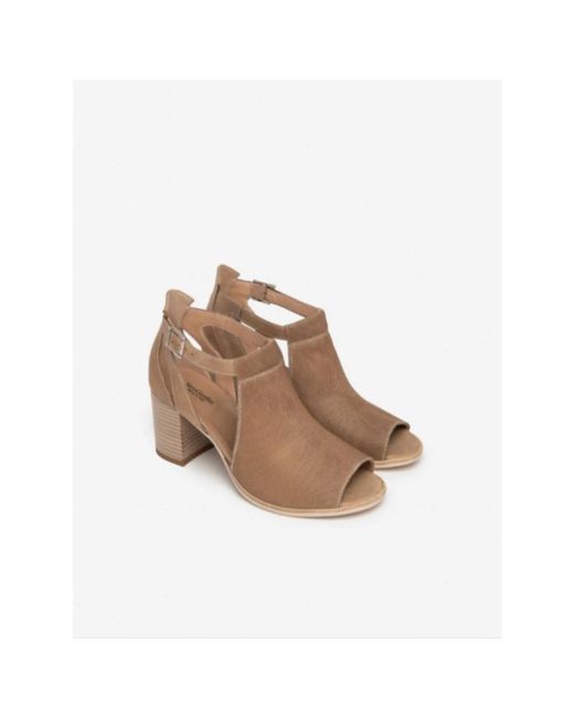 Nero Giardini Brown High Heel Sandals