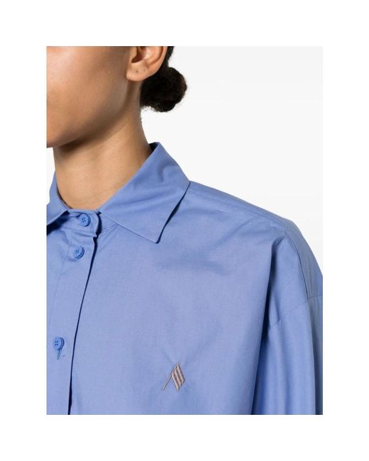 The Attico Blue Shirts