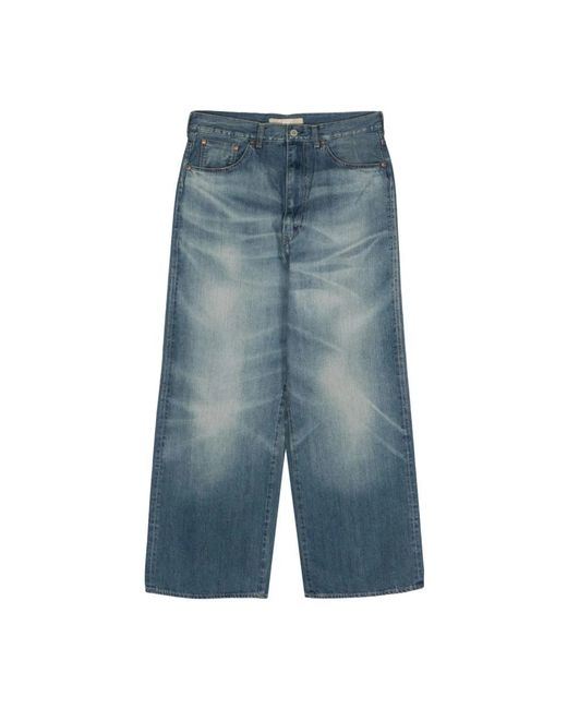 Junya Watanabe Blue Loose-Fit Jeans for men