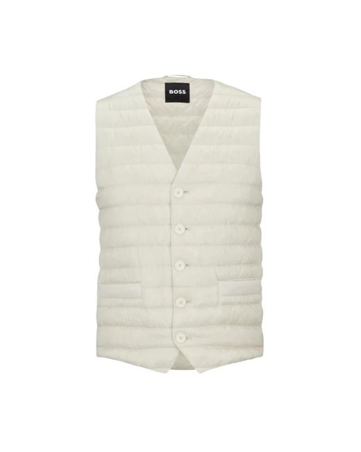 HUGO White Waistcoats for men