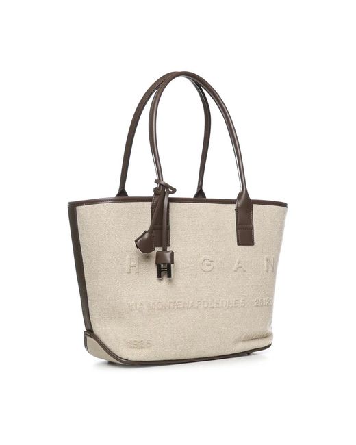 Hogan Natural Tote Bags
