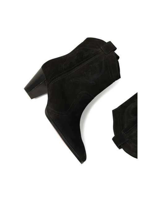 Ba&sh Schoenen ,Zwart ,Leer Casey in het Black