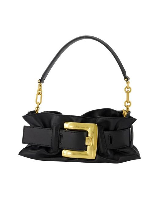 Balmain Black Shoulder Bags