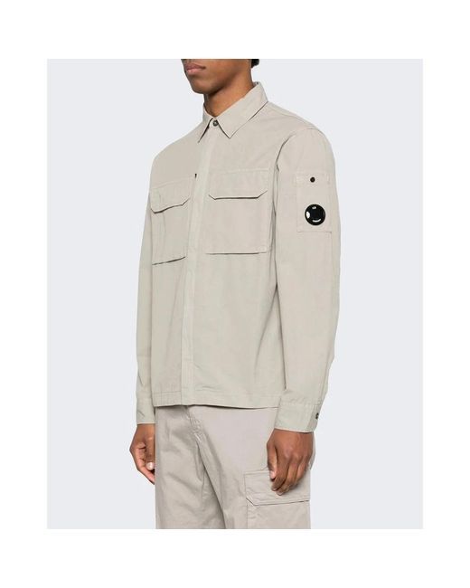 C P Company White Light Jackets for men