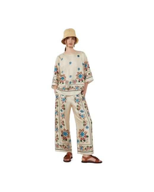 Weekend by Maxmara Samba Blouse in het Natural