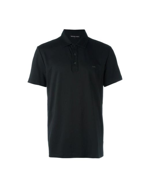Michael Kors Black Sleek Polo T Shirt for men