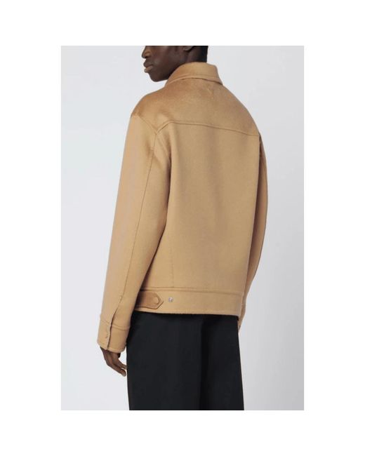 Light Jackets di AMI in Natural da Uomo
