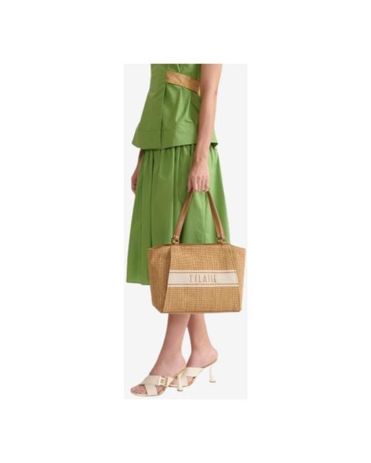 Alviero Martini 1A Classe Brown Shopping Bags
