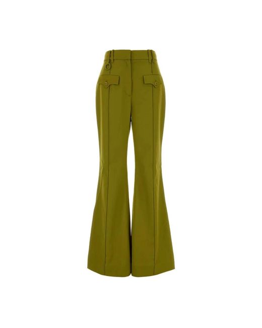Zimmermann Green Wide Trousers