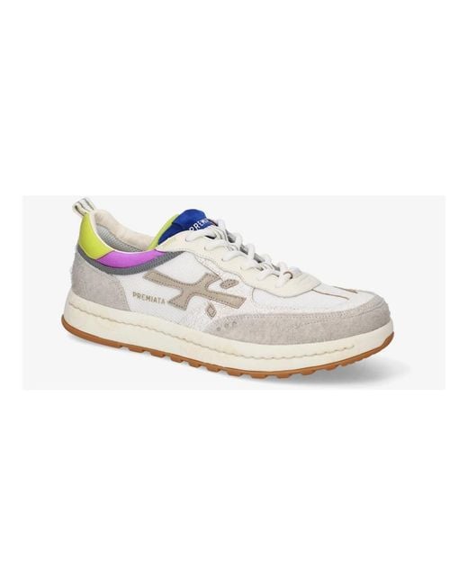Premiata White Sneakers for men