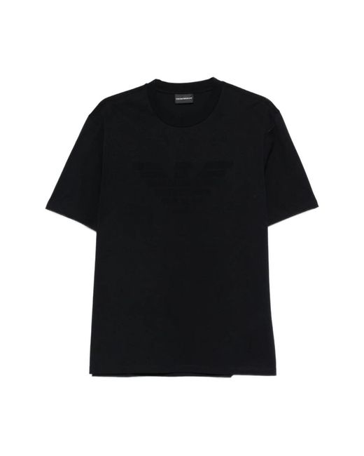 Emporio Armani Black T-Shirts for men