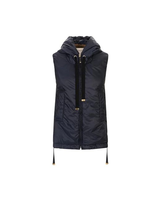 Max Mara Blue Waistcoats