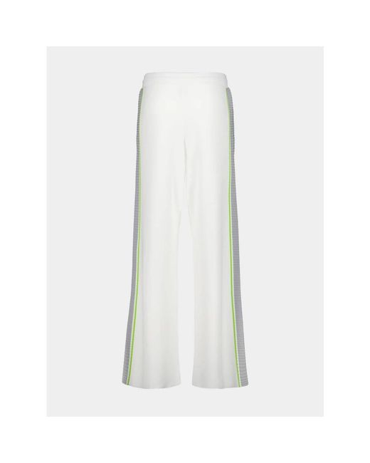 Casablanca White Wide Trousers