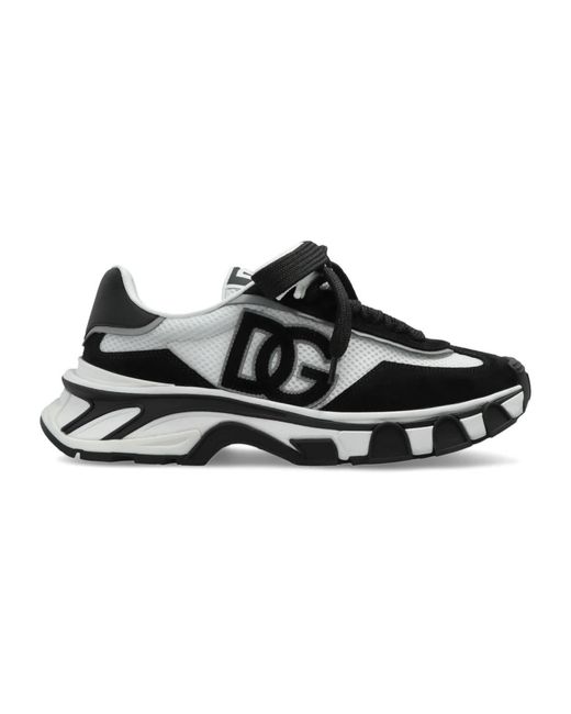 Dolce & Gabbana Black Logo Sneakers