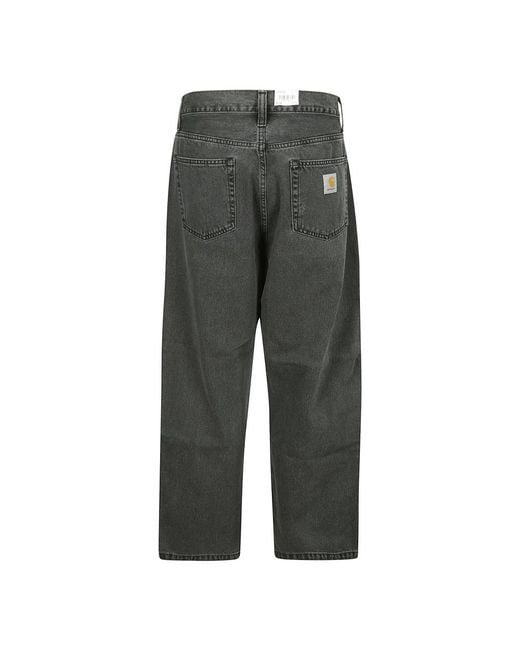 Carhartt Gray Straight Fit Jeans for men