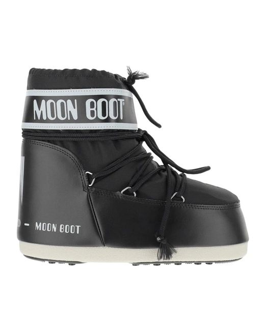Moon Boot Black Winter Boots for men