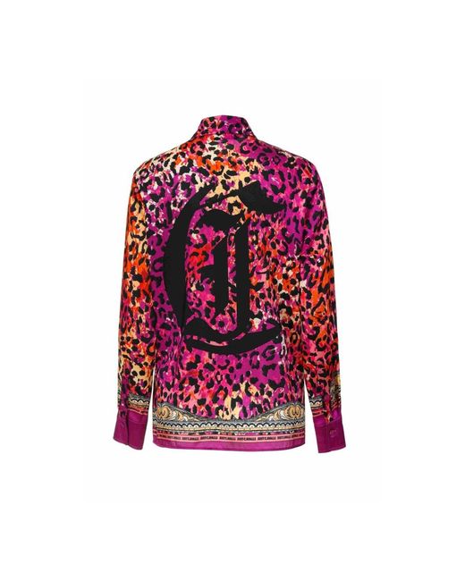 Just Cavalli Overhemden in het Pink