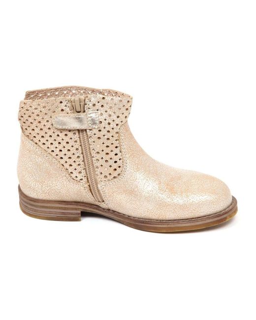 Unisa Natural Ankle Boots